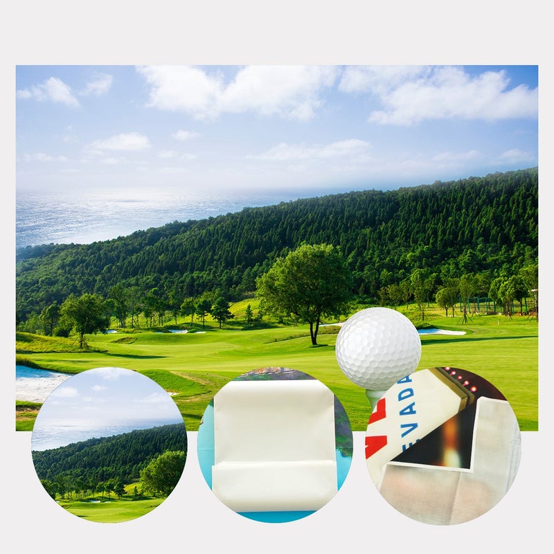 LYLYCTY 7X5ft Golf Sport Backdrop Lush Golf Course Sport Style Photography Backdrop Photo Studio Background Props LYK048 - Image 5